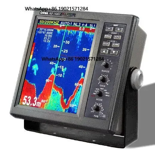 

10.4" TFT Color LCD Display Echo Sounder Fish Finder