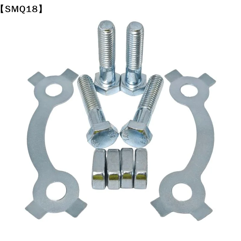 Silver Rear Sprocket Bolts With Retainer Locker For CG125 GS125 JH-70 Pit Dirt Bikes Motorcycle【SMQ】