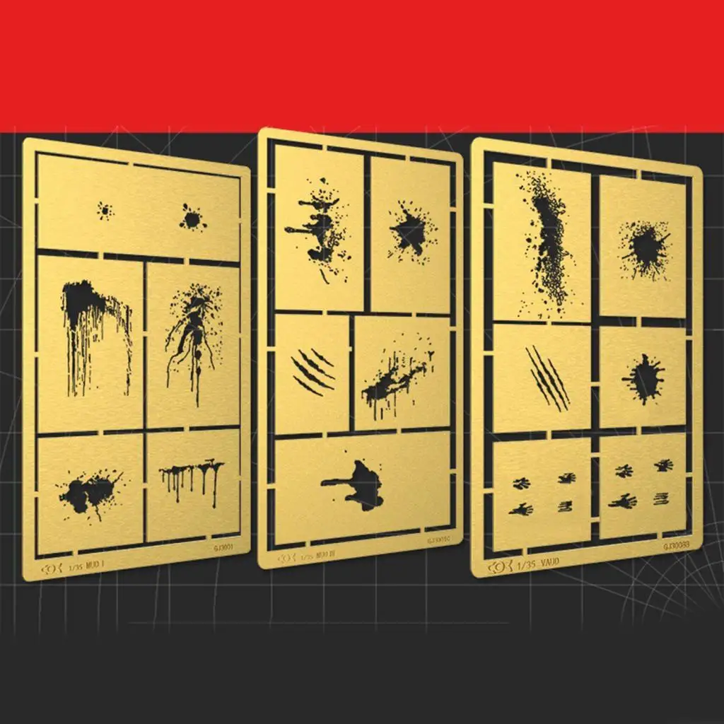 Crafty Creations: veelzijdige stencil-schilderset voor 35 verschillende modellen