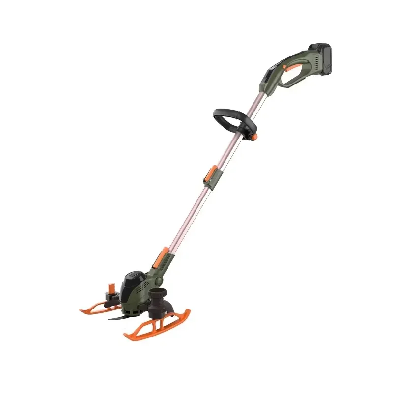 173cc Industrial Electric Lawn Mower 24V Lithium Battery Hand Push Grass Cutter Multifunctional Household Garden Tool DIY
