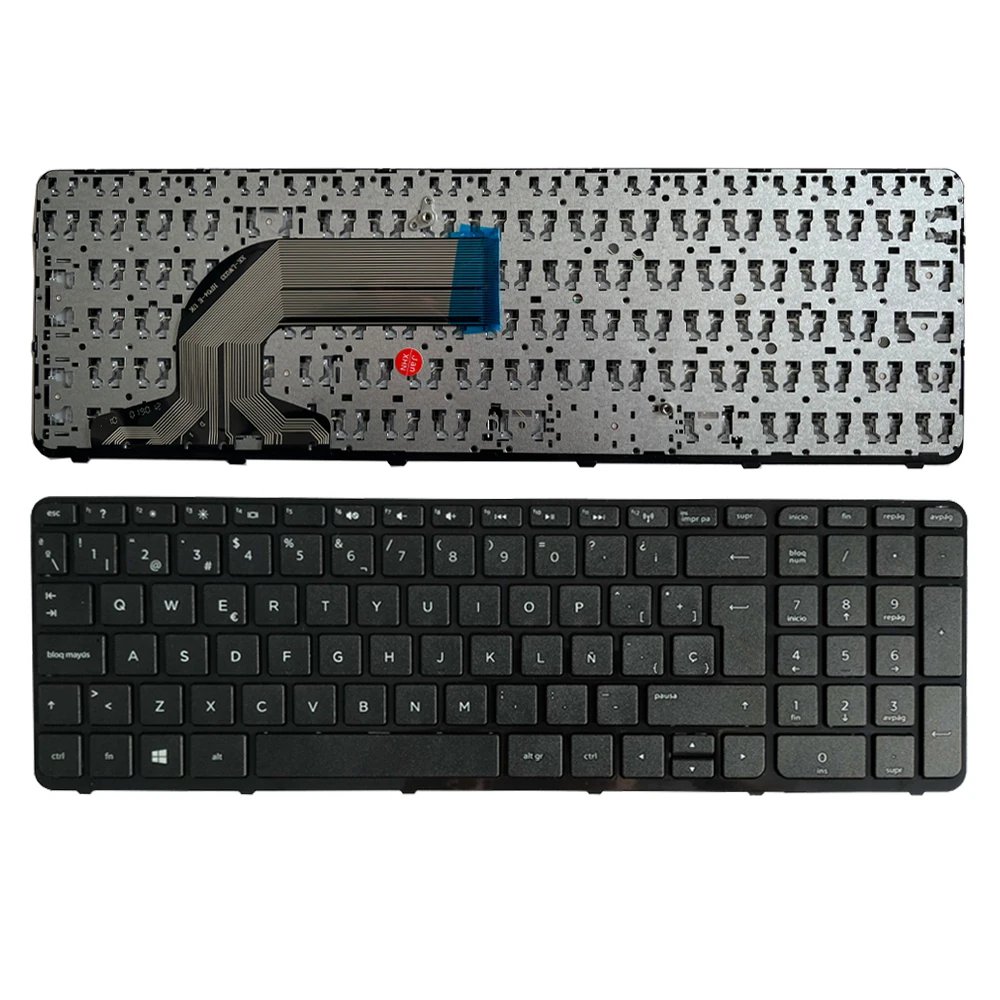 Nowa rosyjska/hiszpańska/amerykańska/brytyjska klawiatura do HP pavilion 250 G2 G3 256 G2 G3 TPN-Q118 TPN-Q130 TPN-Q132 Q121 P15 TPN-F113 TPN-C117