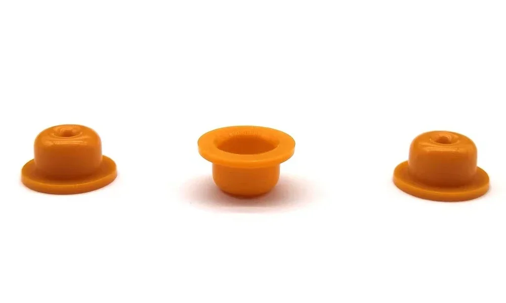 

20 шт. подходят для топливной форсунки Bosch, пластиковая часть, крышка, высококачественные ремонтные комплекты топливных форсунок 13*6,4*2,2 мм VD-PS-31007