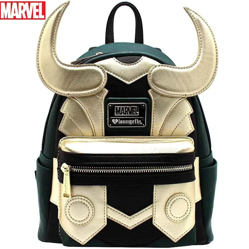 Marvel Film Character Loki Backpack Creative Design Backpack Mini Students Backpacks Casual Fashion Trend Children\'s Gifts