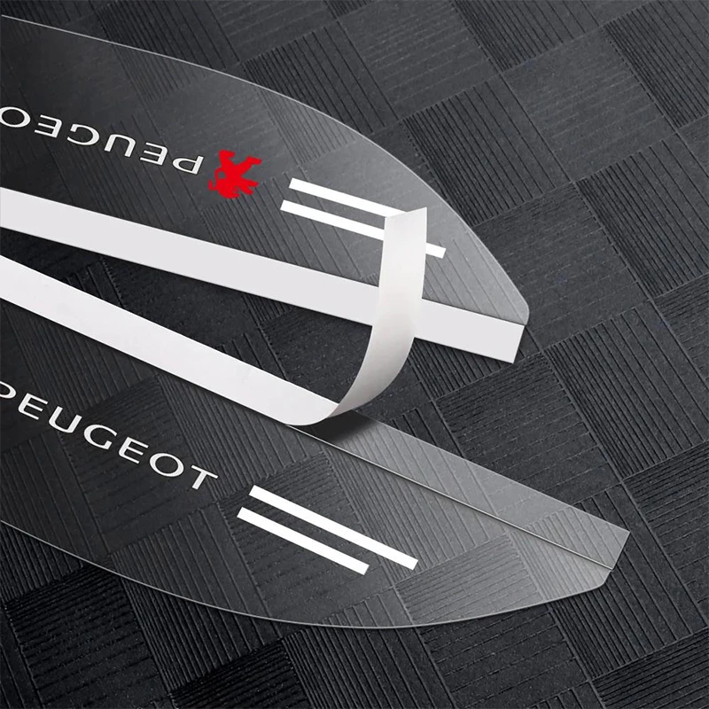 2Pcs Car Rearview Mirror Rain Eyebrow Deflector Guard For Peugeot 208 2008 308 3008 408 508 5008 4008 206 307 RCZ Expert Partner