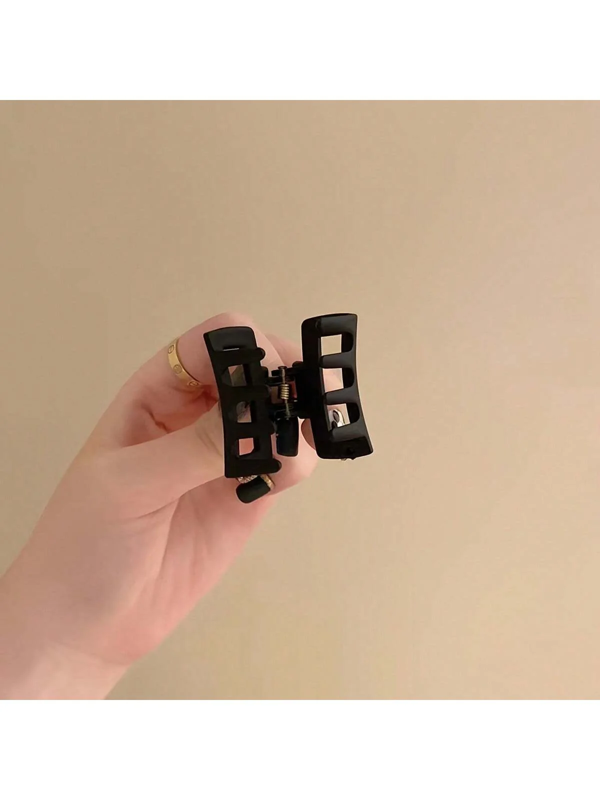 4 sztuki wysokiej klasy małej spinki do włosów w kolorze mlecznej kawy z grzywką i boczną nakryciem głowy