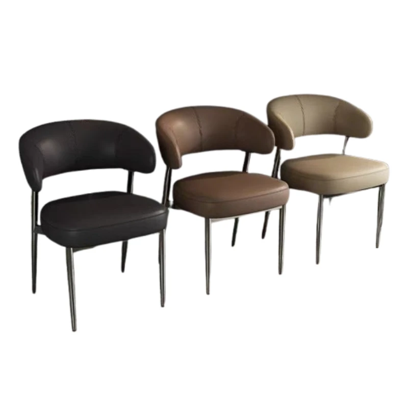 High Back Comfortable Chair Coushions Dining Support Gaming Chair Single Modern Lazy Poltrone Da Salotto House Accessories view 6