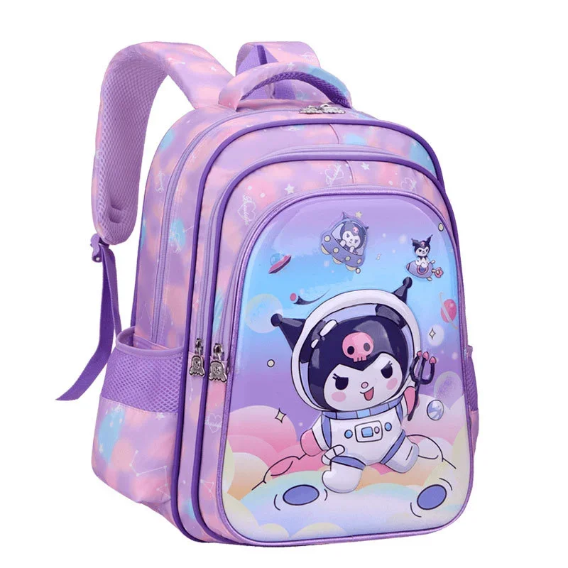 Sanurgente Kulomi-Sac à Dos observateur de Grande Capacité, Cartable de Dessin Animé Mignon, Imprimé Doux Melody, Enfantin