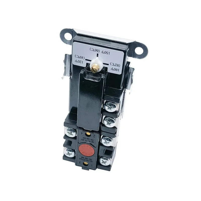 Saklar kontrol suhu pemanas air daya tinggi 59T 66T, 82 derajat, pisau ganda, double throw, 66 derajat, 6 sekrup