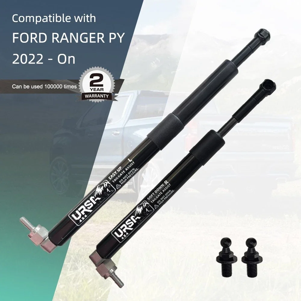 Tailgate Assist Slow Down & Easy Up For Ford Ranger PY 2022-ON Pickup