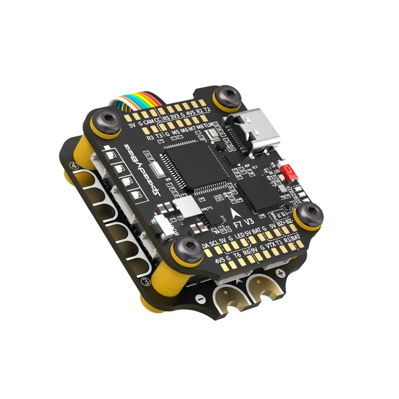 

SpeedyBee F7 V3 BL32 50A 30X30 Stack BMI270 F722 Flight Controller BLHELI32 50A 4in1 ESC 3-6S for FPV Freestyle Drones DIY Parts