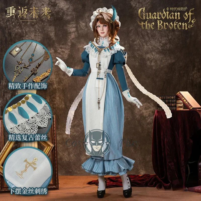 

New Reverse:1999 Kakania Cosplay Costume Klara Wingler Uniform Hallowen Carnival Cos Game Party PlayRole Women Clothes