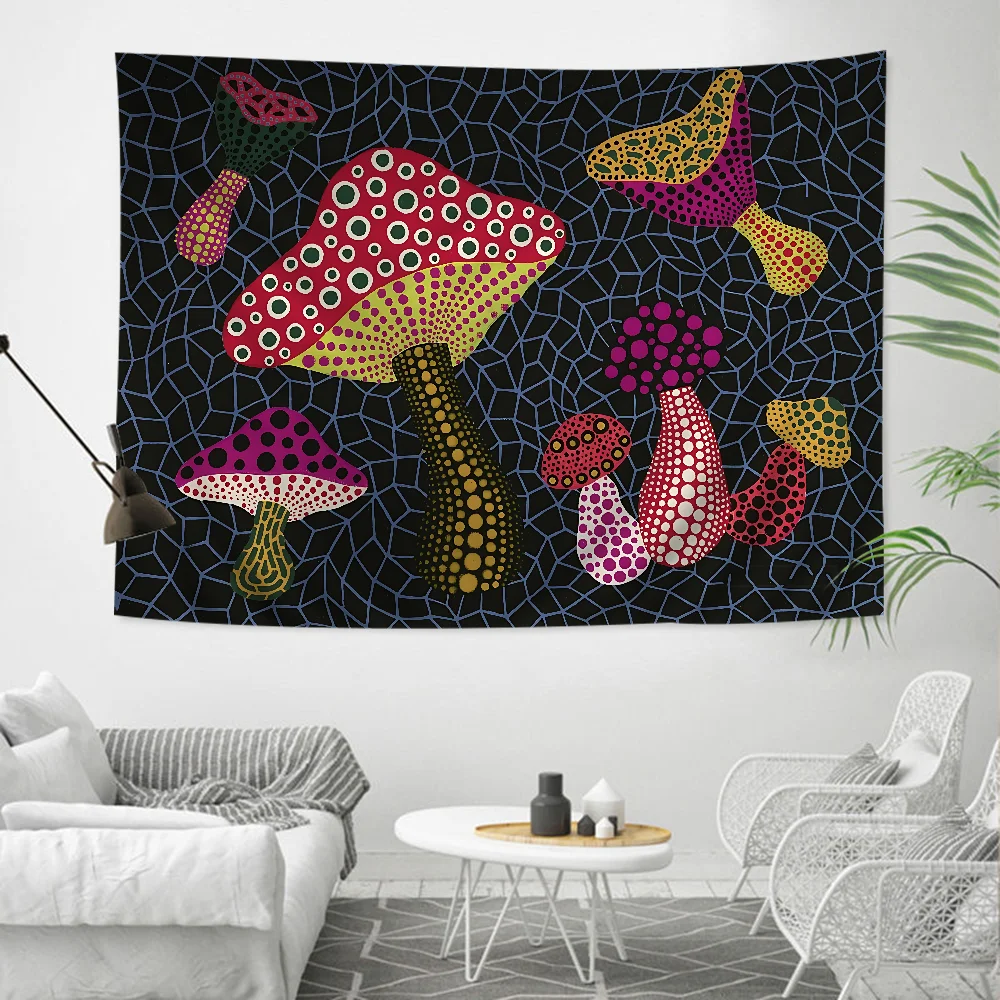 

Yayoi Kusama Theme Background Birthday Party Decoration Baby Gifts Space Decoration Banner Children Photography Props