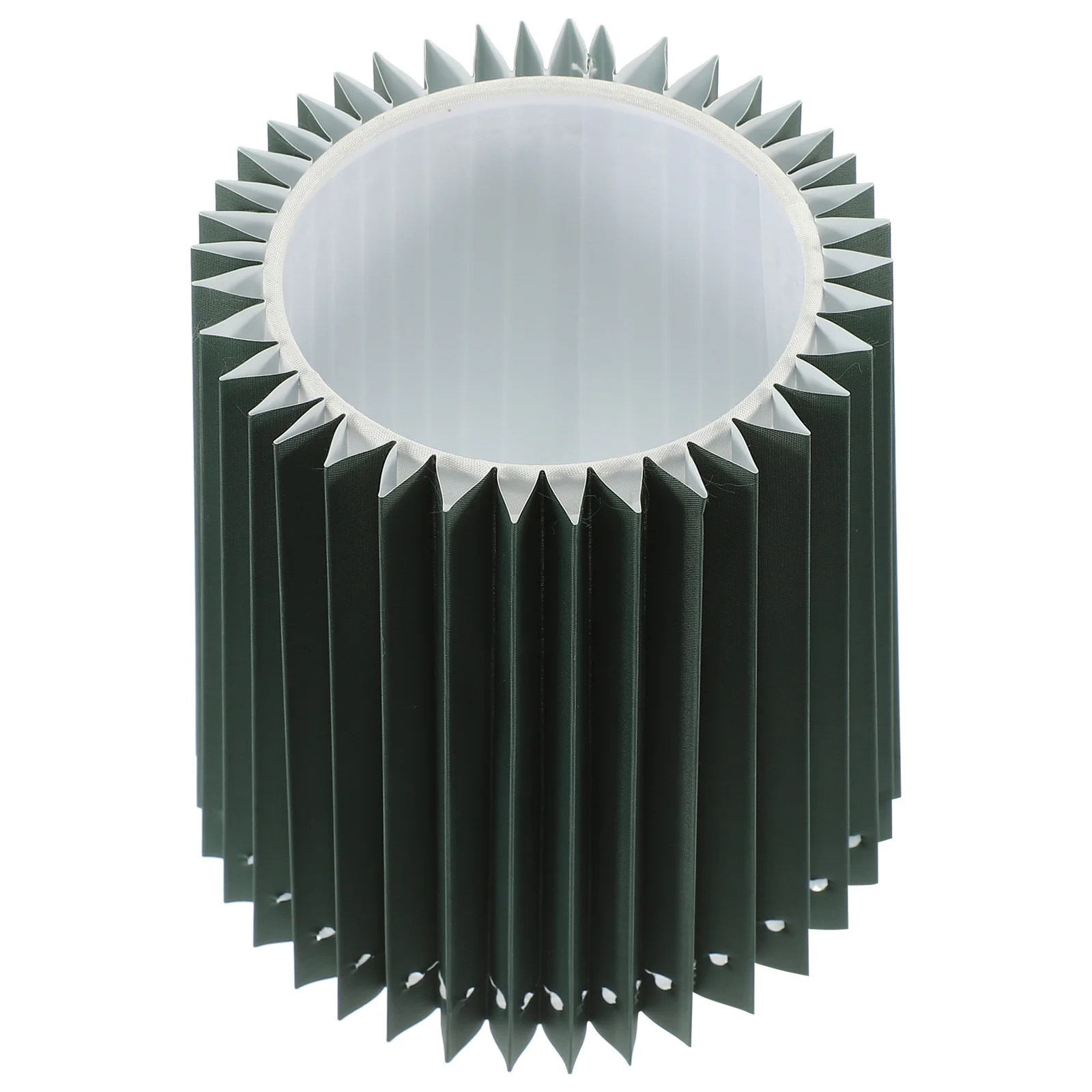 

Pleat Lampshade Small E27 E14 Base PP Metal Durable Indoor Light Cover Shade Soft Light Transmission Table Lamp Shades