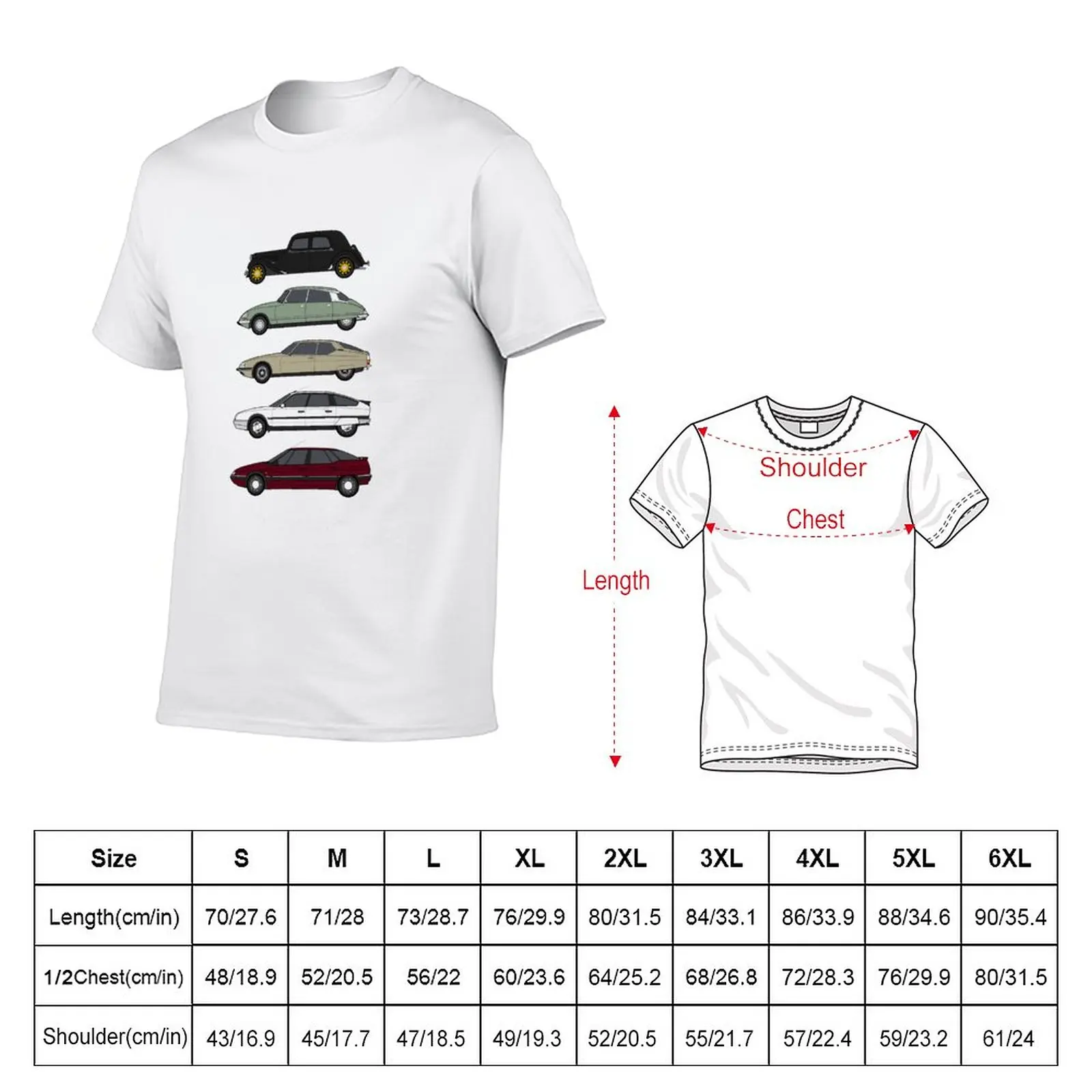 New Haut de Gamme Classic Cit roen Collection vr2 T-Shirt summer tops custom t shirt heavy weight t shirts for men