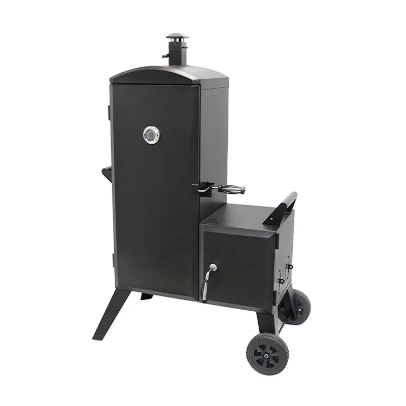 

Smoke oven Commercial smoke grill Vertical smoker Charcoal smoke grill Texas bacon rack