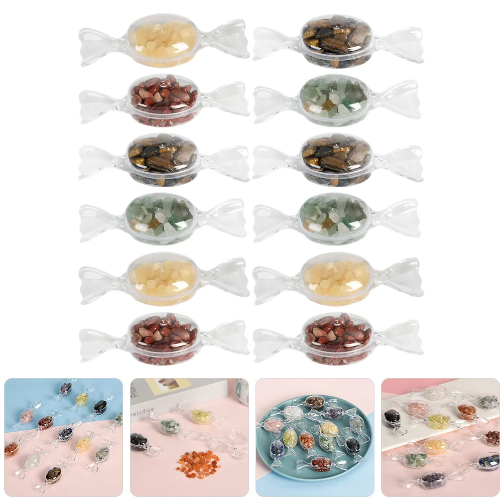 

Crystal Stone Candy Decor Desktop Ornament Durable Practical Long Time Use Exquisite Gift Friend Family Party Favors