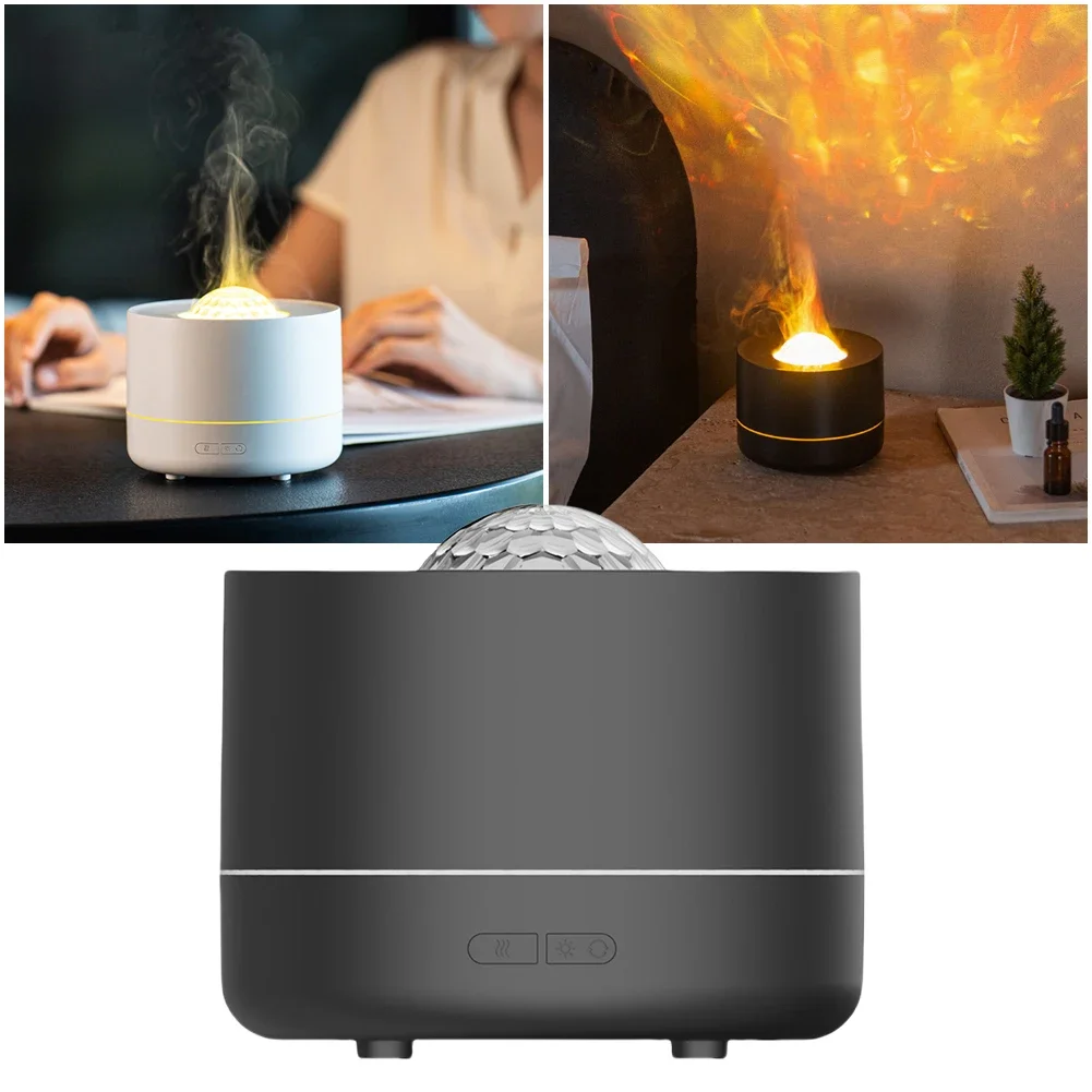 Proyector de estrellas Humidificador de niebla fría Difusor de aromaterapia Difusor de aire Humidificador para dormitorio