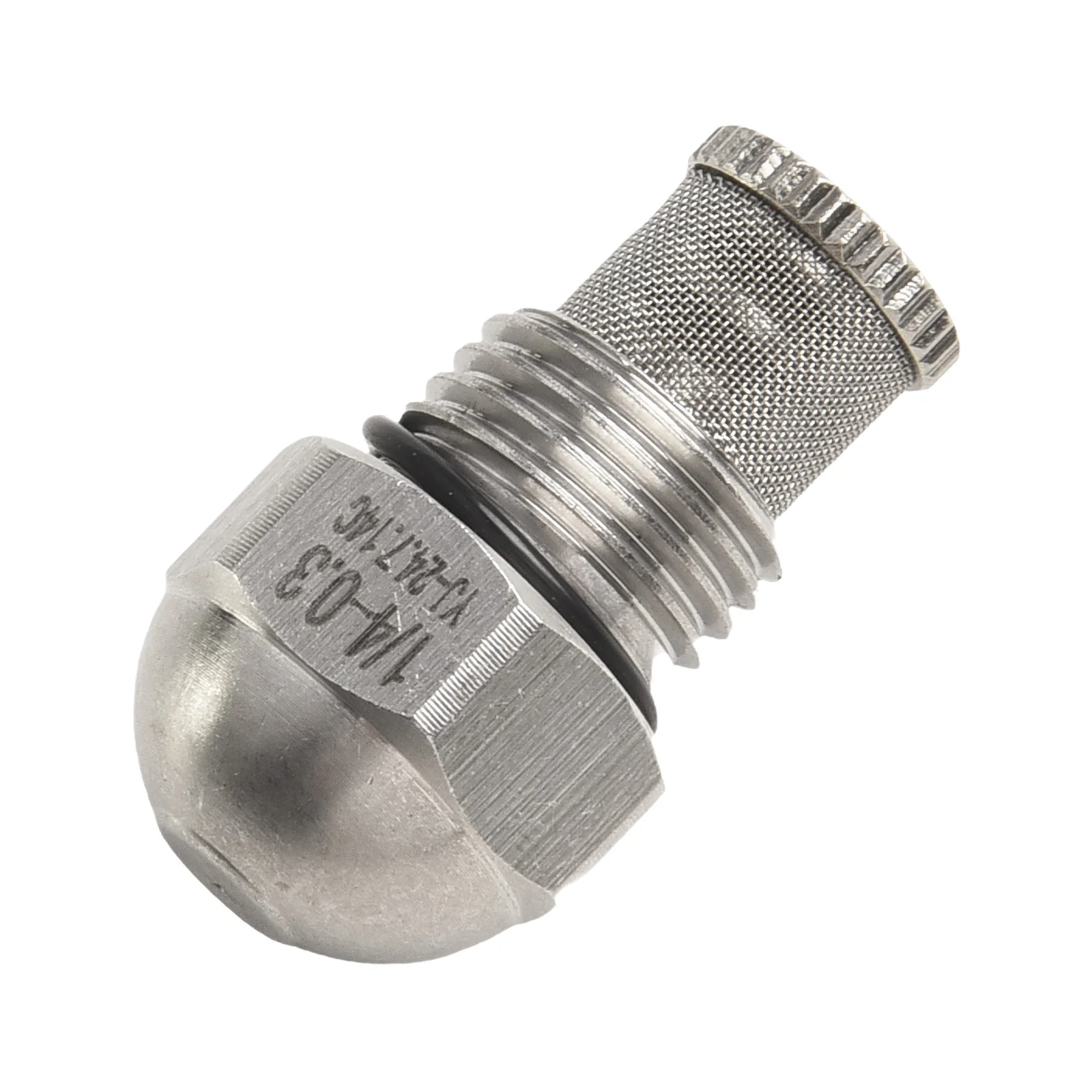 Fine Mist Nozzle 0 3 1 5mm Orifice Diameter Stainless Steel 1/4 BSPT Thread for Landscape Fog and Humidification Use