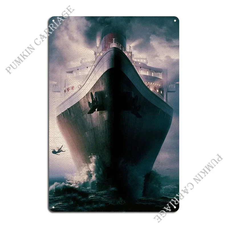 High Seas Metal Plaque Poster Pub Wall Cinema Cinema Tin Sign Poster