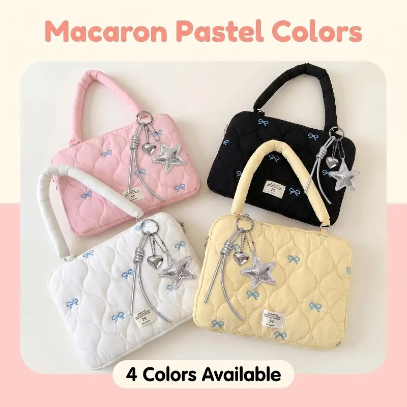 Star Ornaments Laptop Bag 13 14 inch Sleeve for Macbook Air Pro M1 M2 M3 M4 M5 Case Notebook Cover 15 inch Women's Handbag