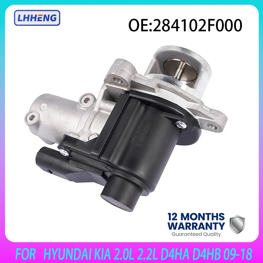 

EGR Valve 284102F000 for HYUNDAI KIA ix35 SANTA FE CARNIVAL GRAND SORENTO SPORTAGE 2.0 CRDi D4HA D4HB 2.0L 2.2L DIESEL L4 09-18