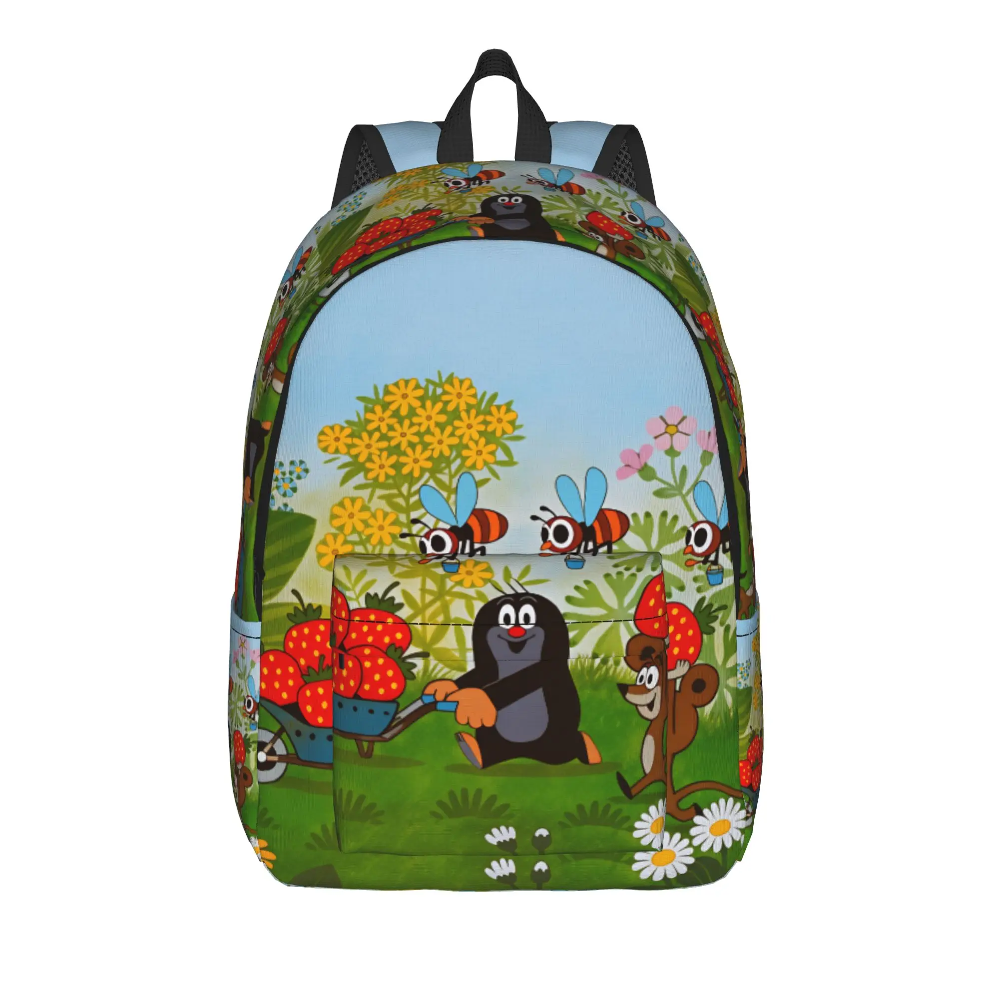 Czech Cartoon Krtek Mole Backpack Women Men  Lightweight Backpacks Polyester Casual School Bags University Design Rucksack