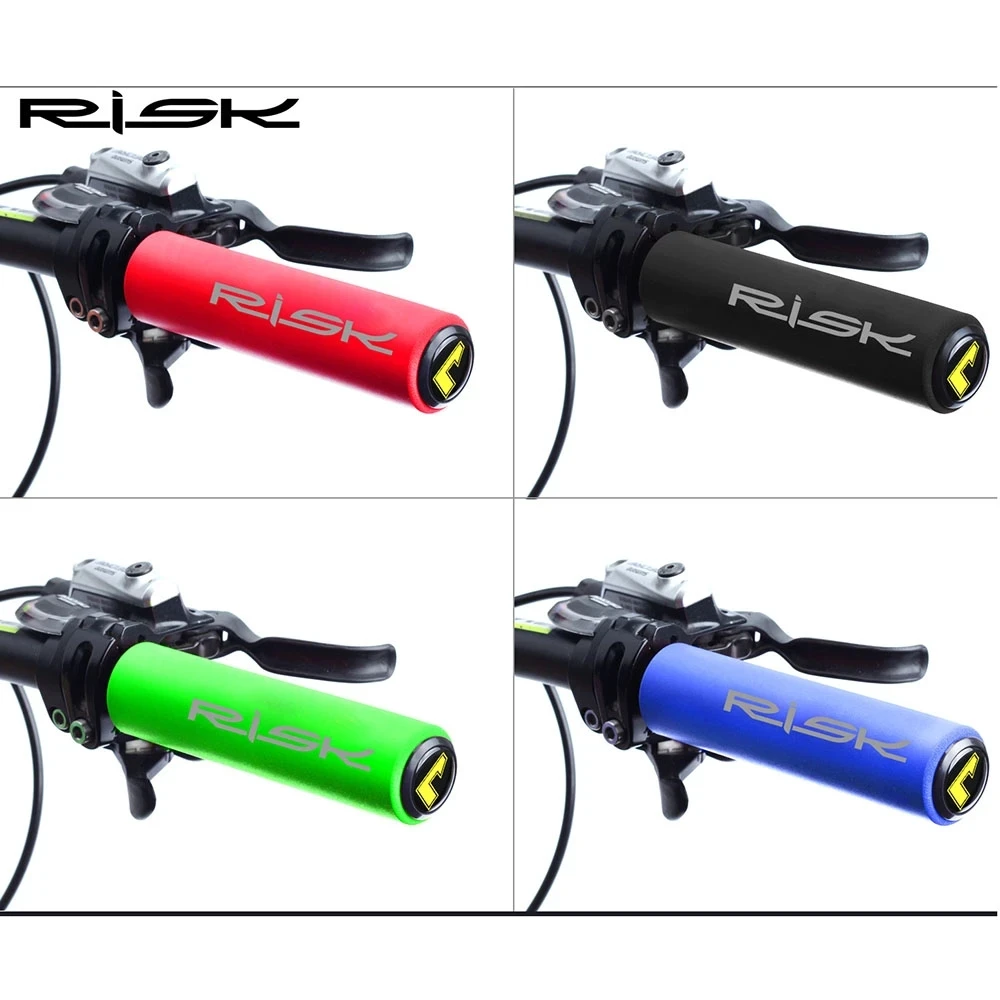 

RISK Mountain Road Bike Silica Gel Grips Soft Ultra-light Anti-slip Bicycle Handlebar Covers Bike Accessories