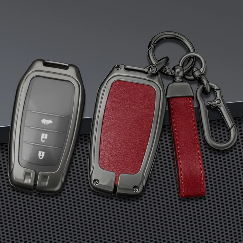 

Car Remote Control Key Case Cover for Toyota RAV4 Crown Hilux Fortuner Camry Land Cruiser Prado Protection Shell Fob Accessories