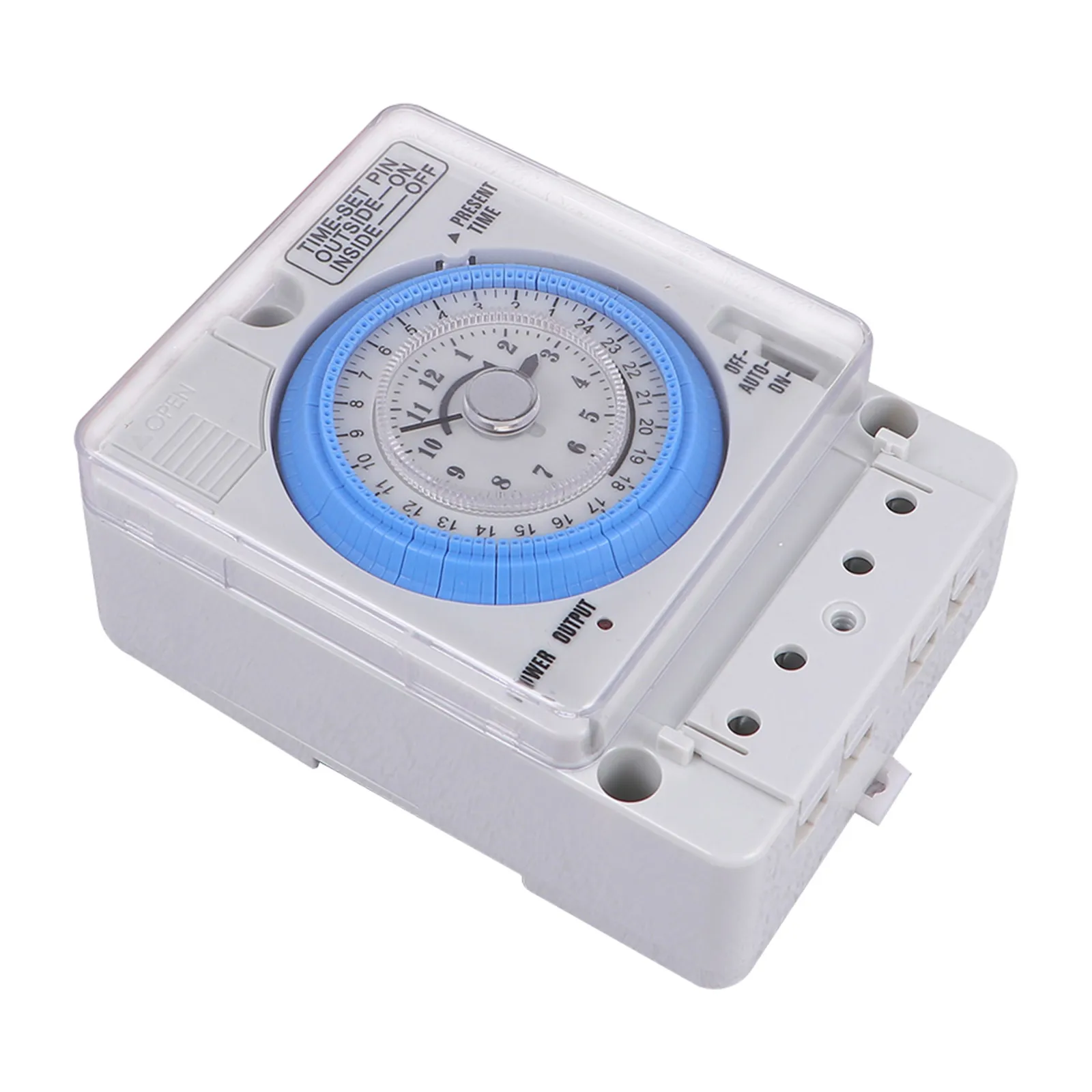 

Mechanical Kitchen Portable Time Control For Baking Cooking Eggs Cakes Home Use White 48Vac/Dc Industrial Timer