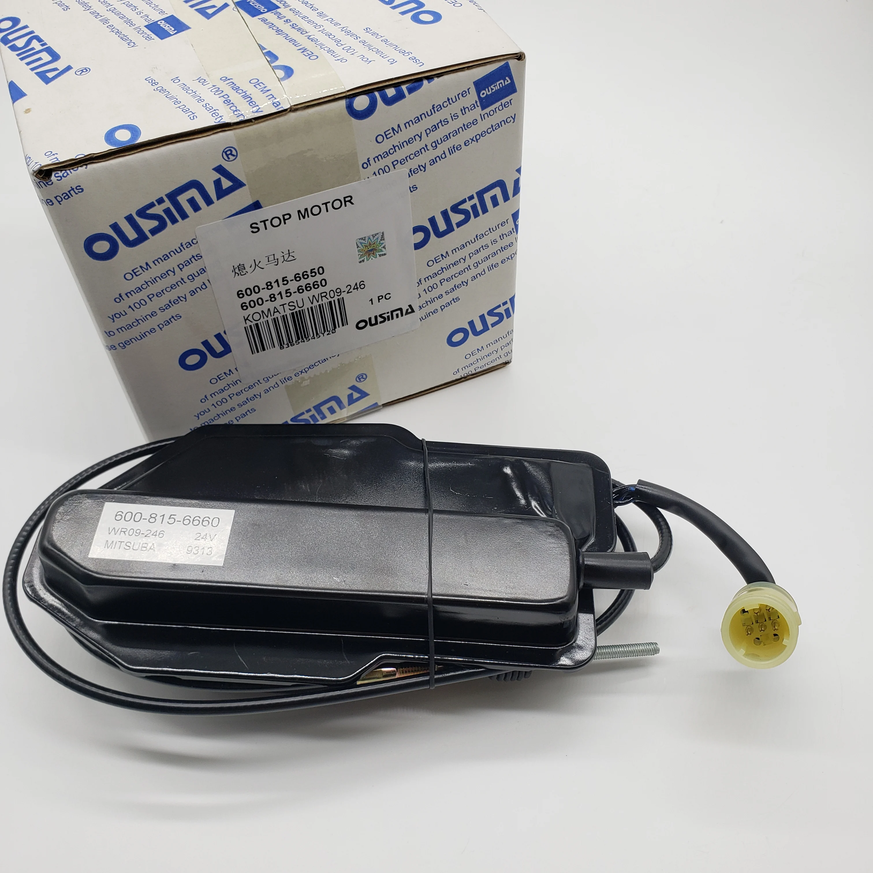 

Электромагнитный клапан остановки экскаватора OUSIMA 600-815-6650 600-815-6660 для KOMATSU WR09-246