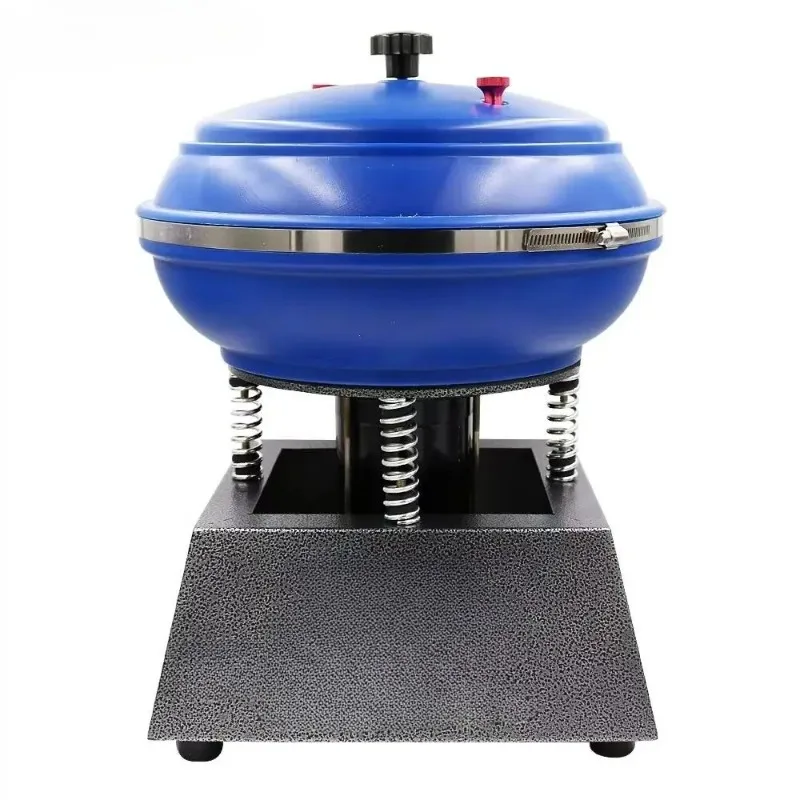 12 Inch Vibratory Tumbler Jewelry Polishing & Metal Parts Finishing Machine for Smooth and Shiny Results