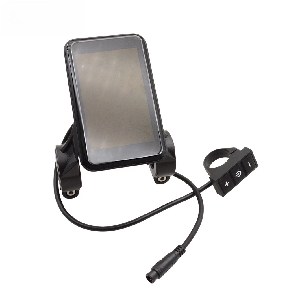6 Pin Waterproof X3 Color LCD Dashboard 24V 36V 48V E-Bike Smart Speed Display
