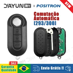 YAYUN Fiat FT-03 수정 포켓 나이프 키 포지트론 플렉스 알람 버튼, 신규 및 기존 라인업, 293 300 330 360 제어