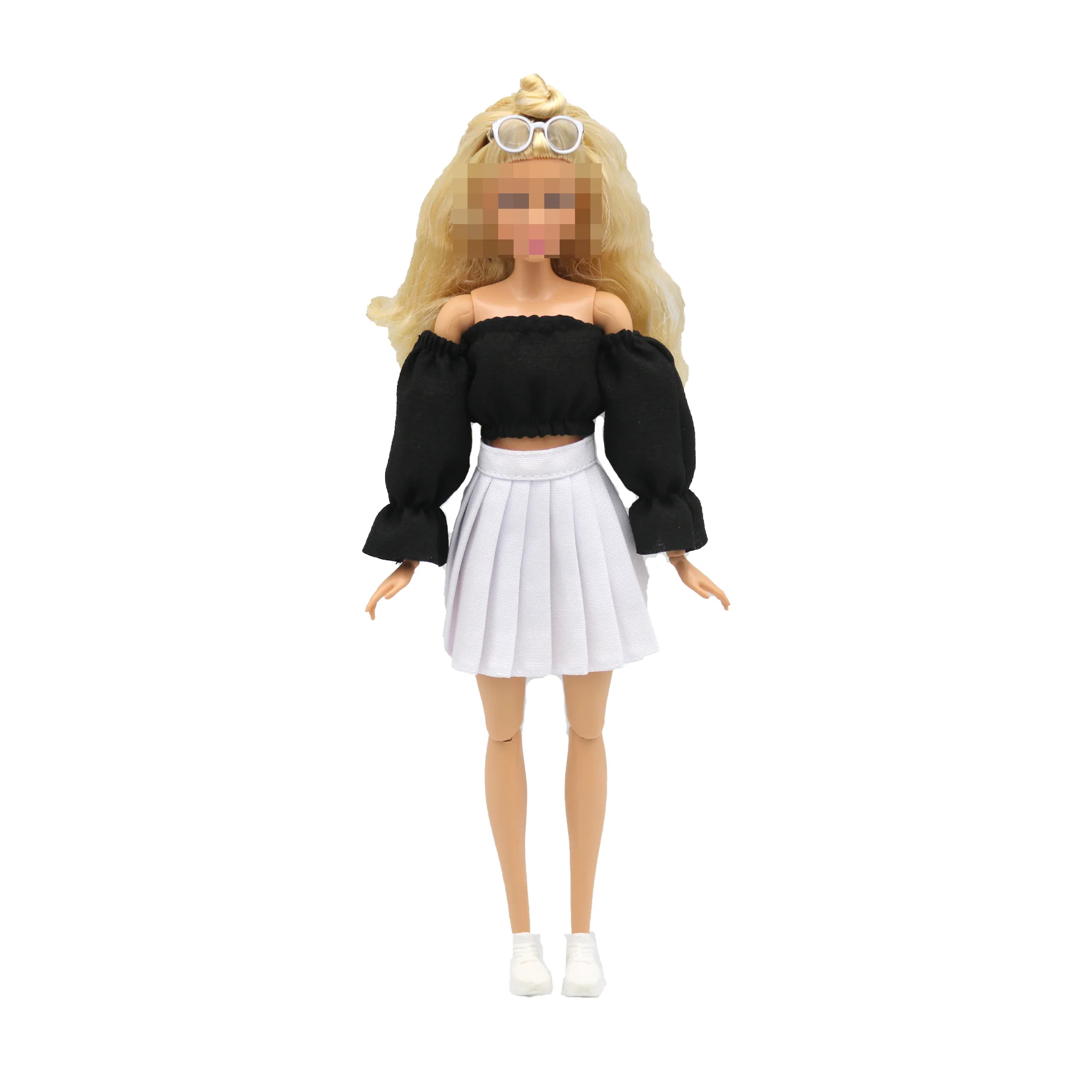 Nieuwe 30 cm 1/6 pofmouwen rok shorts Dagelijkse slijtage Accessoires Kleding voor Barbies pop