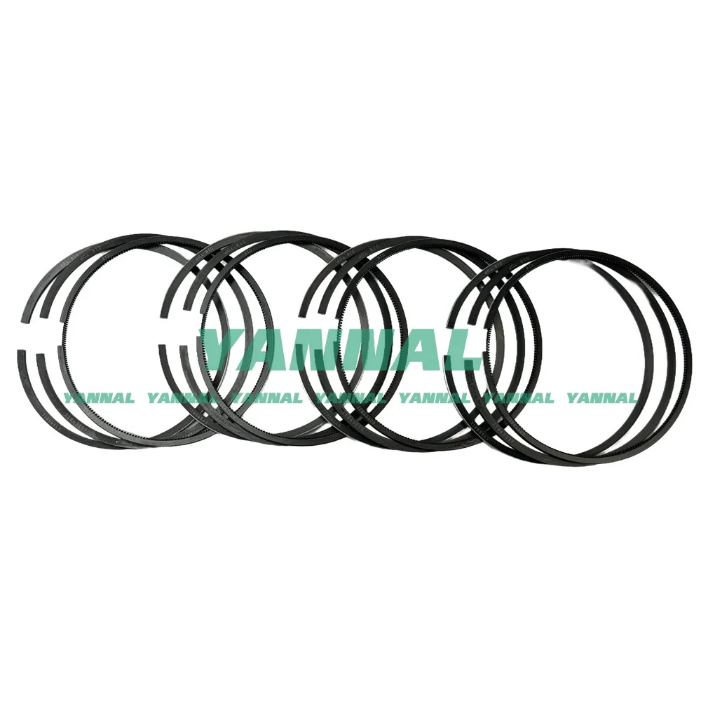 4 PCS 1104D-E44TA Piston Rings Set UPRK0005 For Perkins Engine Parts