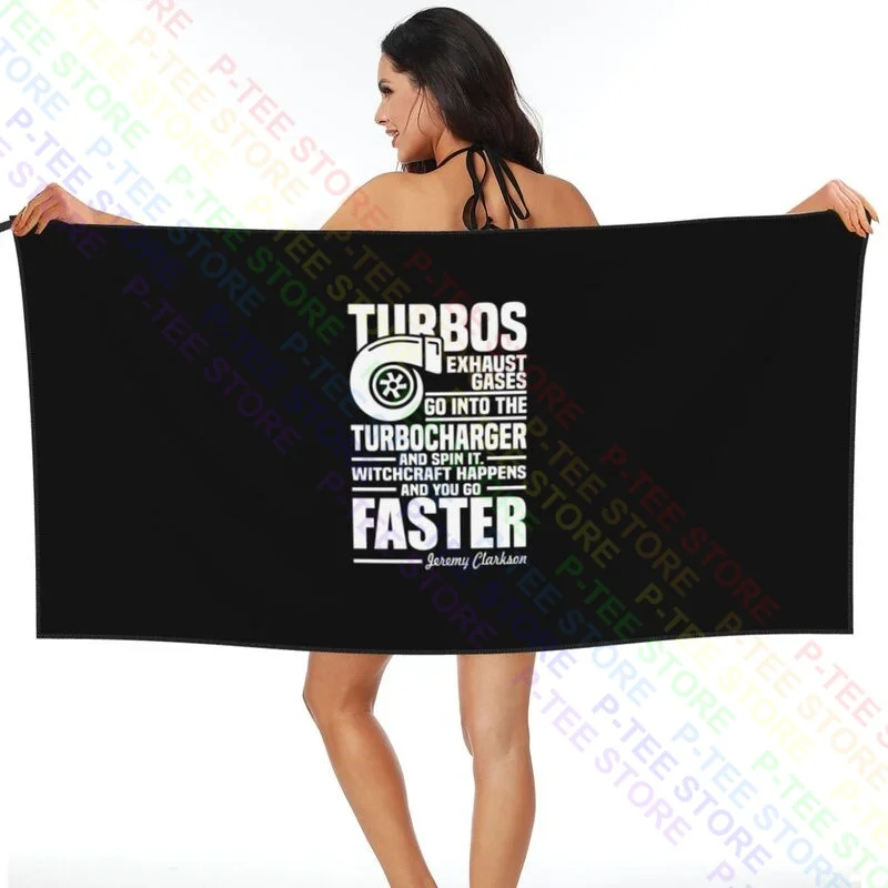 Turbocharger Jeremy Clarkson Quick dry Towel For Gym Comfortable Superfine fiber