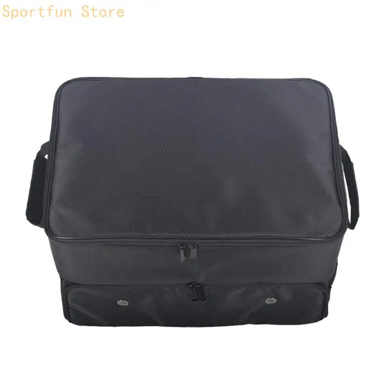 حقيبة متعددة الأغراض لتنظيم سفر الجولف للنوادي وإكسسوارات أحذية قماش مقاوم للماء حقيبة حمل خفيفة الوزن X7JD #5