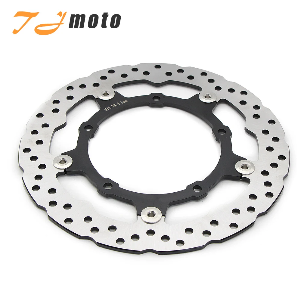 282mm Front Brake Disc For YAMAHA MT-07 689cc MT-07A 689cc MT-07 Motocage ABS 689cc MT-07 Motocage Non ABS 689cc 2 Cyl