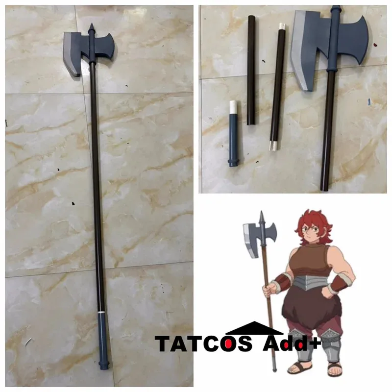 

Аниме Delicious in Dungeon Namari Axe, аксессуары для косплея, реквизит, нестандартные размеры