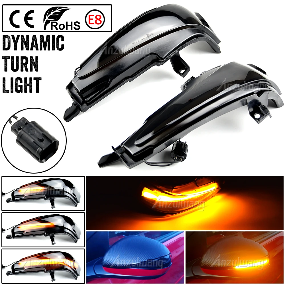 

High quality LED Dynamic Turn Signal Light Flasher Flowing Water Blinker Flashing Light For Honda Civic Mk8 2 Doors Coupe FG1