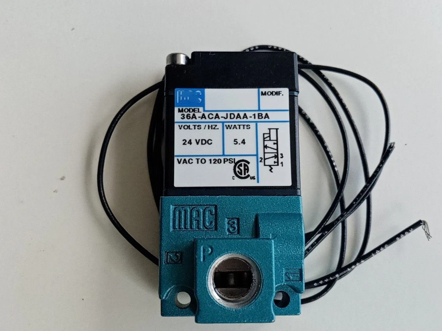 

Solenoid Valve 36a-b00-jdaa-1ba