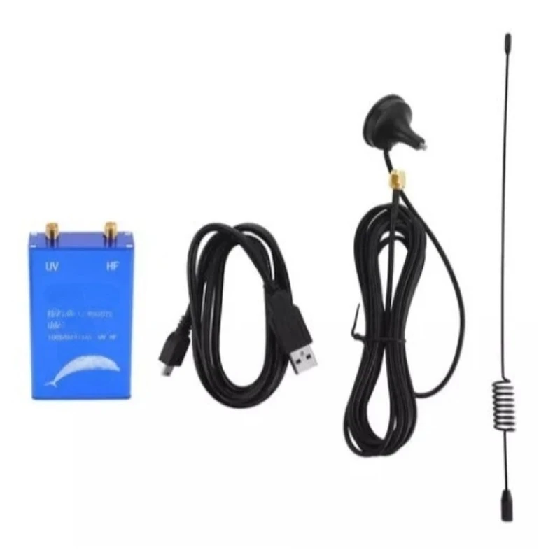 Adapted for USB Receiver RTL2832U+R820T2 100KHz-1.7GHz UHF UV HF