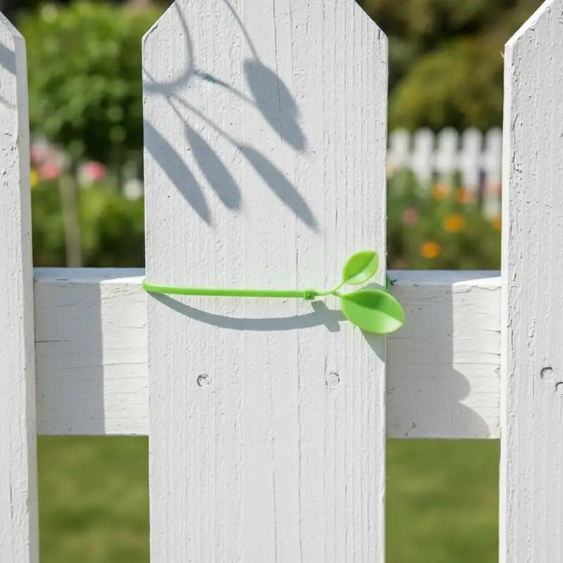 △ 10/20/50pcs Reusable Garden Zip Ties, Plant And Shrub Support, Fixed Straps, Nylon Adjustable Zipper,