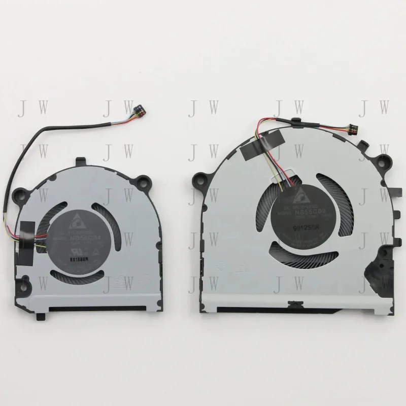 

Вентилятор охлаждения процессора и графического процессора DDJ для Lenovo ThinkBook 13s-IWL 13s-IML Plus 20R9 5F10S13904