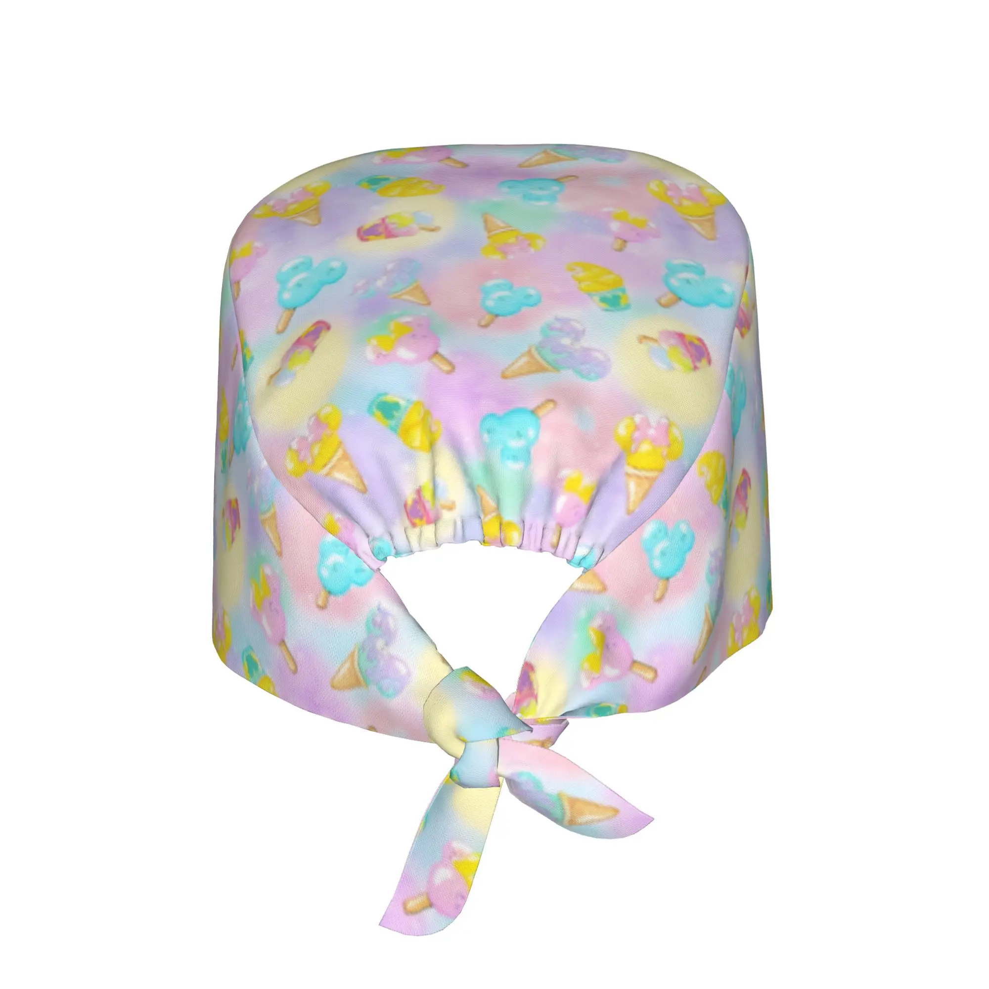Mouse Head Ice Cream  WorkCap Work Working Cap Adgusted Fashion Printed Multi-Scenario