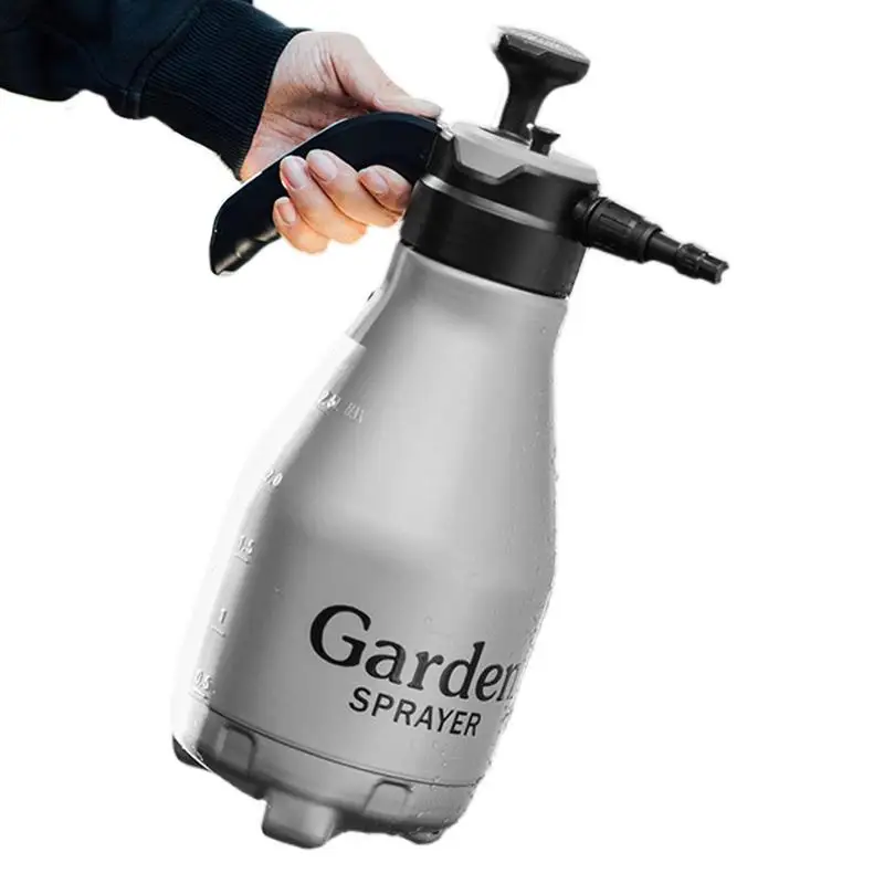

Garden Pump Sprayer 2.5L Fine Mist Spray Bottle Adjustable Nozzle Handheld Plant Mister Watering Can For Lawn Car Washing Work