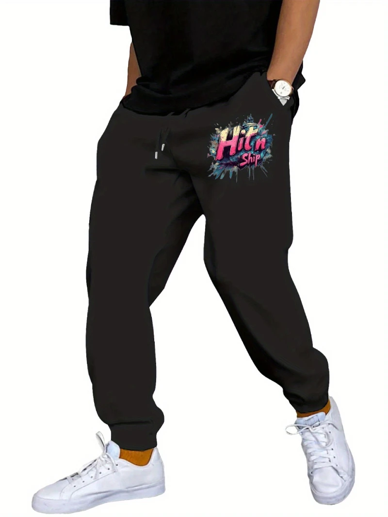 

2025 Autumn and Winter Mens Casual Sports Sweatpants New Casual Breathable Ankle High-end Luxury Is for Both Men and Women Y2k