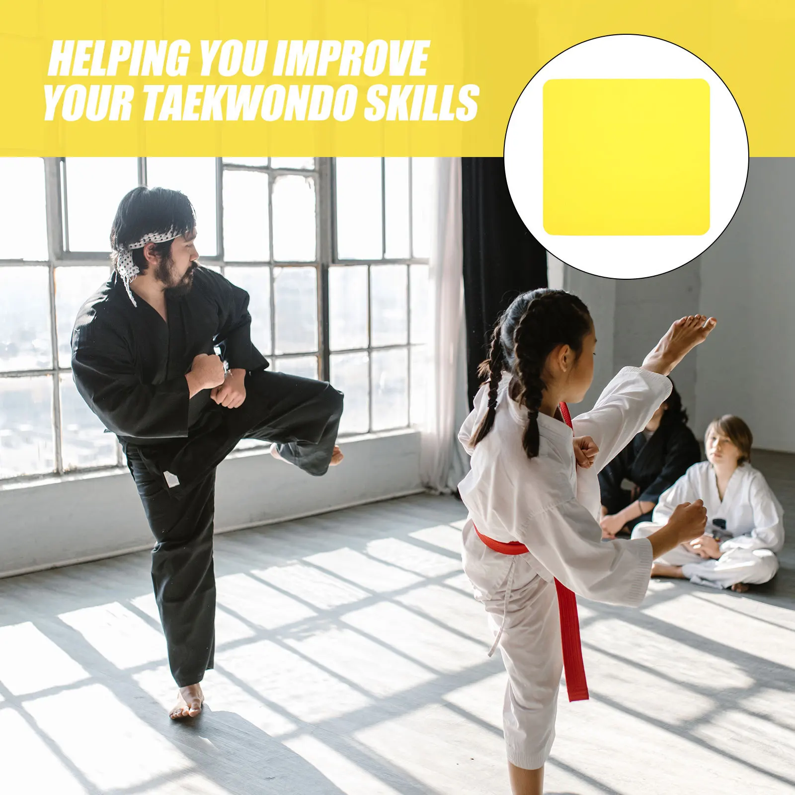 

Foam Taekwondo Board Eva Material Safe Odorless Breaking Board for Martial Arts Gym Practice Professional Training Accessory