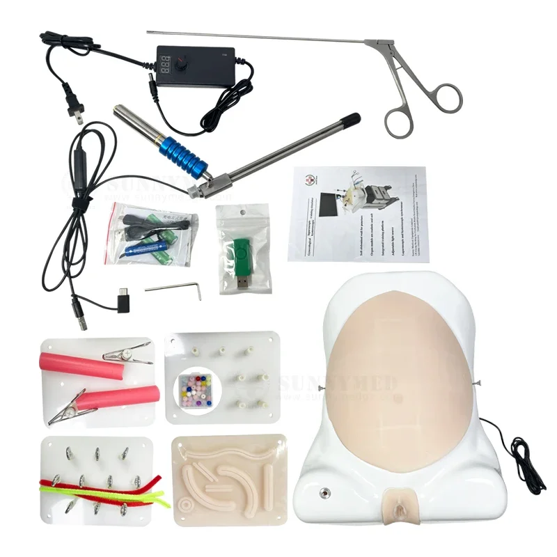 SY-PN355 gynecology integrated teaching simulator medical education tools laparoscopic hysteroscopy training simulator