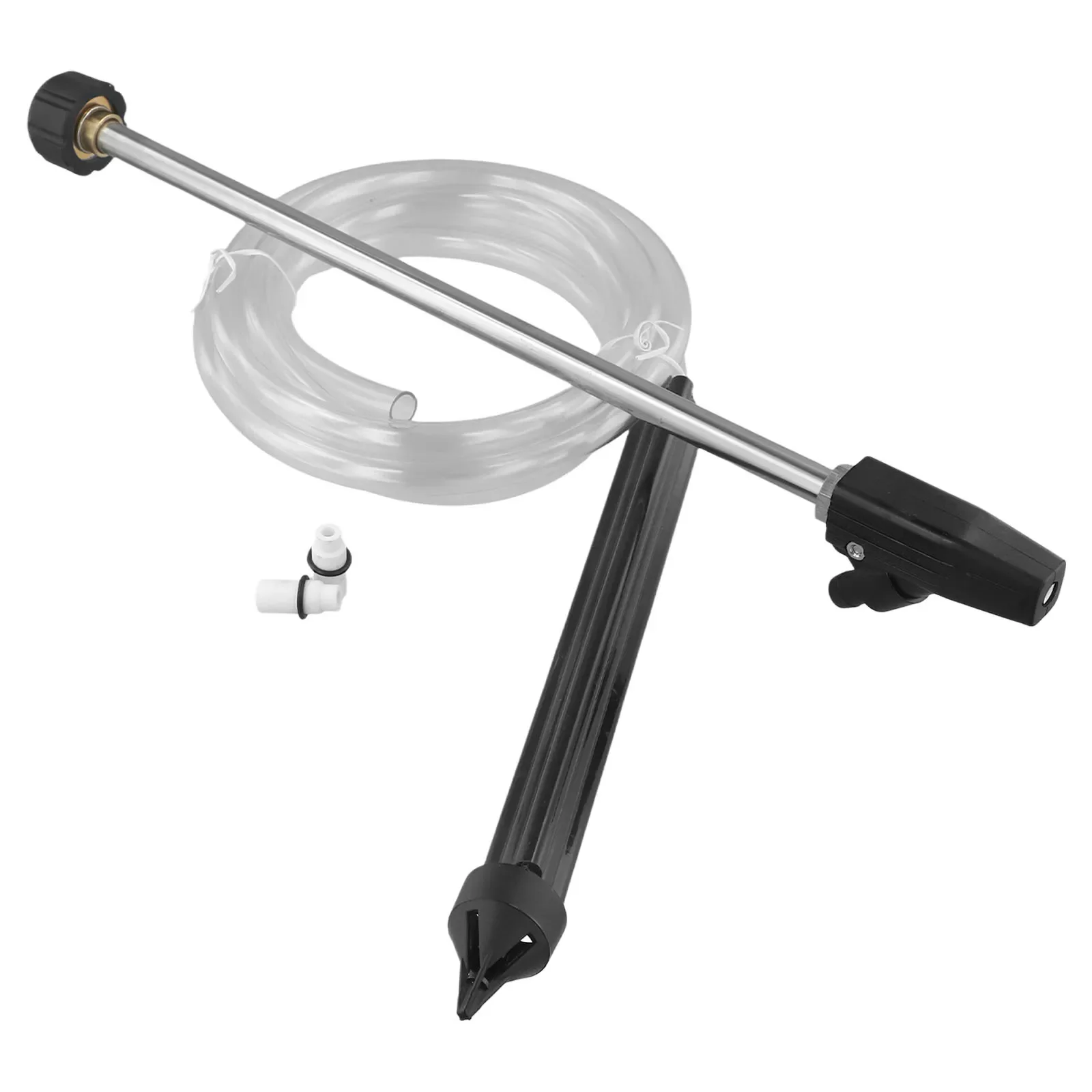 

High Pressure Sandblasting hose Clean Cleaning Nozzle 2.8M Blasting Wet For Karcher HD HDS Lance Pressure Washer